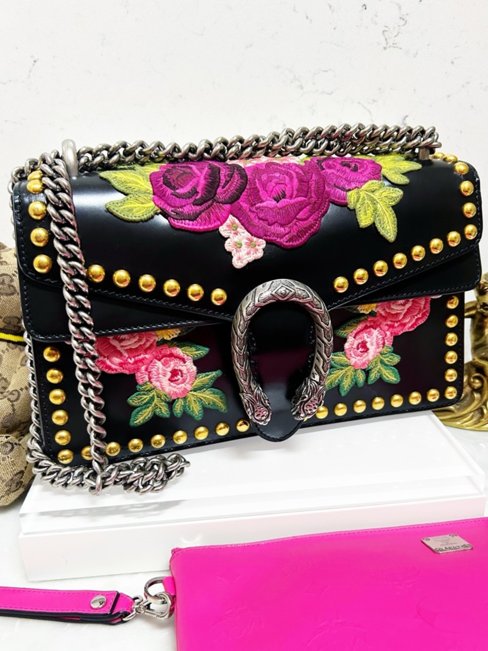 Authentic Gucci Limited Edition Blind For Love Dionysus Bag - Picture 13 of 14